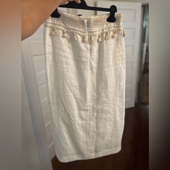 GOOP x JOHANNA ORTIZ “Ancestral Celebrations Midi Skirt- Ecru” - Picture 7 of 8